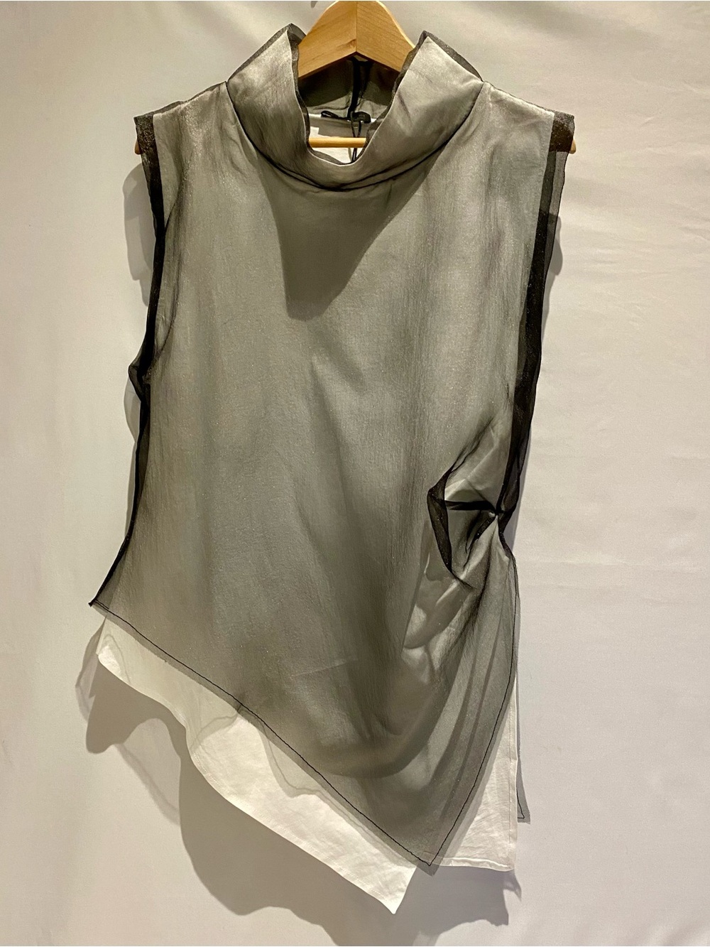 Zara Double Effect Combination Top, size L